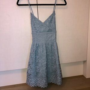 J.O.A light blue lace sundress